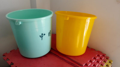 3547内务水桶/黄水桶/部队学校宿舍水桶/通用水桶/消防绿水桶_7折现价