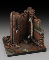 1:35 Ruins of resin construction factory 1 (over many details) does not include soldiers