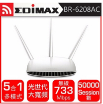 EDIMAX Cross BR-6208AC AC750+ Wireless Network Broadband Sharer