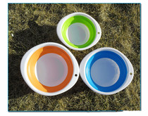 New multi-color foldable Bait Basin Bait Basin Bait Basin Soft Bowl and Bait Basin