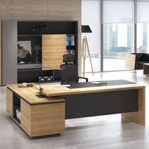 Simple modern boss desk desk boss table atmospheric boss Office table and chair combination fashion manager desk big class