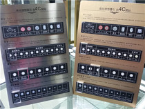 Super hot diamond 4C display brand diamond cut quality corresponding table metal champagne gold 4C brand