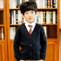 classwear spring autumn england kindergarten uniform junior high school students school uniform children boys clothes long sleeve sweater