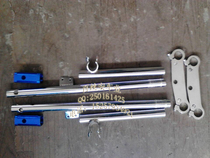 49CC Mini small sports car accessories frame faucet front fork connecting block front fork upper and lower connecting plate