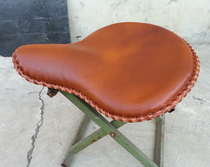 Hailing 750 bracket seat Yangtze River 750 modified cowhide seat thickened soft cowhide sitting high grade pure handmade