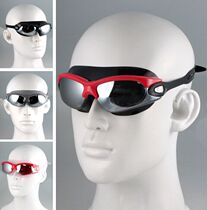 Guaranteed Taiwan --- Yalili Garyaryca large mirror frame anti-fog plating swimming glasses swimming glasses WG61