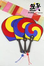 South Korea imported Tai chi fan Korean silk fan Korean crafts H-P01474