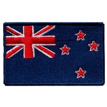 Military Meme Embroidery Magic Sticker Square Sticker Mark New Zealand Flag Backpack Sticker Microchapter Shoulder Octopus Octopus Can Be Set Up To Do
