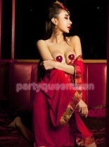 EvenVIPs Foreign Trade Original Order Sexy Eroy Lingerie Palate Bride Clear Palace to Write a Princess Massif with Milk Paste