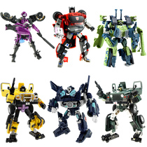 Bombardier deformation toy King Kong attack Megatron Optimus Yellow Carol tank noisy dual-mode launch 0 5
