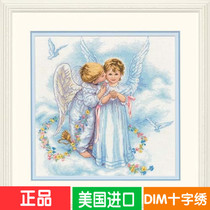 Book American imported DIM cross stitch 35134 thread embroidered European embroidery angel childrens room living room bedroom study