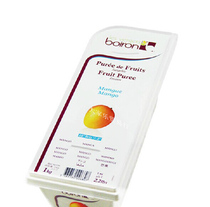 Bao Rong mango puree French Boiron Mango puree 100%natural pure fruit puree Frozen Bao Rong Puree