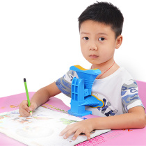 Student sitting position aligner Children anti-myopia sitting posture correction protector less children writing vision protectors
