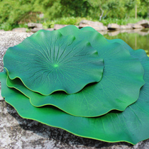 Simulation of lotus leaf EVA lotus leaf water floating lotus leaf lotus stage pond decoration scene props full of 20 yuan