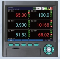 XSR50 paperless recorder 7 inch 800*480 resolution color LCD standard 4-way input recorder