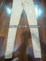 Bronzed and beaten underpants belly dancing underpants dance pants for the show.