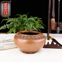 Sheng Fan Red Copper Incense Stove Pure Red Copper Lotus Petal Grain Bowl Style Bronze Incense Stove Tray Incense Stove Lotus Incense Stove Book House Furnishing