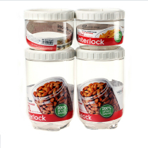 Lock new concept storage tank Inter Lock Plastic storage tank Milk powder box Side door stacking lock INL301