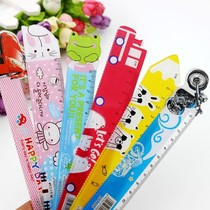 Creative stationery male and female student ruler cute cartoon 15cm ruler student prize small gift stationery wholesale