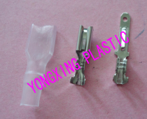 400 European-style terminal blocks 2 8 Reed insert sheath car motorcycle connector tinned copper parts