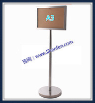 Bank Airport Subway Office Scenic Area Lobby Welcome Card Landing Stainless Steel Billboard Advertising Poster Board