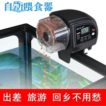 BOYU BOYU electronic automatic feeder fish tank timing feeder Smart aquarium automatic fish feeding machine