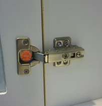 Domestic Baibailong damping buffer hinge furniture cabinet hinge bum buffer hinge special promotion