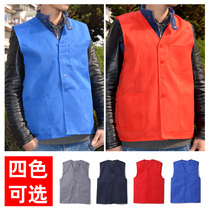 Supermarket horse clip cloth work clothes Horse clip vest Sanitation vest Cleaning clothes Agronomic garden vest Labor protection clothing