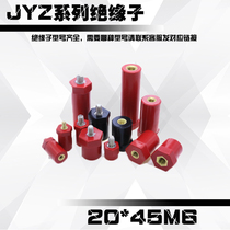 JYZ 20x45M6 half rod diameter 20 height 45 with Rod insulator spacer column M6 nut screw insulation column