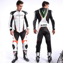 Taiwan SBK New One-piece Leather Clothing Motorcycle Riding Clothing Preparation Locomotive Racing Suit Suit Anti-Fall Clothing