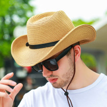 Outdoor Denim Hat Men Summer Sun Hat Sunscreen Sun Hat Fisherman Grass Cap Fishing Casual Tide Beach Cap