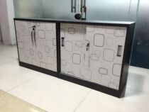 Good environment furniture Nine serial mobile door open ground cabinet short cabinet plate type with spot belt lock bookcase