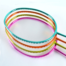 Badminton racket single shot offensive and defensive full carbon carbon fiber beginner solid color plating training shot badminton racket