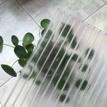 New pc Crystal Bright Sun board matte Sun board matte hollow polycarbonate hollow transparent 6mm8mm etc.