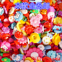 Kindergarten Dedicated Children Handmade Candy Color Buttoned Submaterial DIY Buttoned Clothes Kid Button Buttons Special Sell
