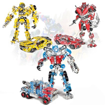 Cisi Concept DIY Metal Assembled Building Blocks Transformers of the Giant Yellow Bee of the Giant Yellow Bee Dinosaur
