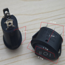 Ship type KCD1-115 with light switch Power switch Three-pin two-stop switch Elliptical rocker (good)switch