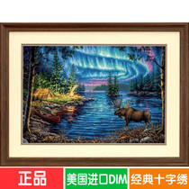 Book American imported DIM cross stitch kit 70-35312 line embroidered full embroidered European embroidery living room bedroom