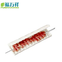 Skewers barbecue utensils tools barbecue skewers wear skewers save time to wear meat