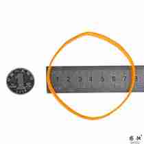 Rubber band 70x5 yellow rubber ring cow leather gluten original clothing import industry widening length coarse