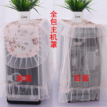 Custom computer host cover Printer dustproof cloth Set-top box cover towel square dance audio dustproof cover cloth