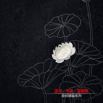 Mother-of-pearl lotus rope-pure contentment firm and not dyed