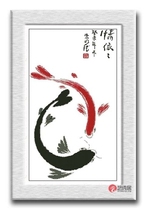 Precision printing French DMC cross stitch kit * eroy (fish) (DW0922)