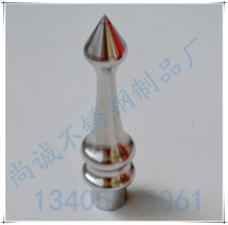 Hot Pin Stainless Steel Mid Island Shelf Decoration Round Ball Flower Head Clothing Props Bed Cabinet Top Show Bifacial Landing Car Piece