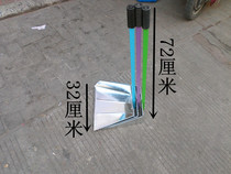 Thickened large iron sheet dustpan stainless steel manure dustpan garbage shovel bucket for two ups and buy one not to ship