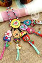 Life Hanbok waist pendant hand embroidered five-claw bag jewelry car hanging gift bag cloth decoration H-P01236