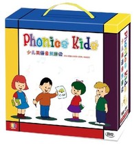 Original version of the original copy of the Phonics Kids English Natural spell Read more (the full set of 12 teaching materials 12DVD)