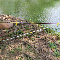 Fishing rod bracket all stainless steel simple with ground socket fishing rod frame Rod telescopic positioning Fort fishing gear