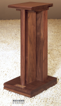 Jazz rack black walnut solid wood speaker tripod Arbor 58 type audio bracket professional Bookshelf Box bracket