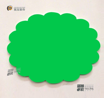 Medium fluorescent pop paper explosion sticker advertising paper Fluorescent explosion paper price tag Green price tag 10 pieces